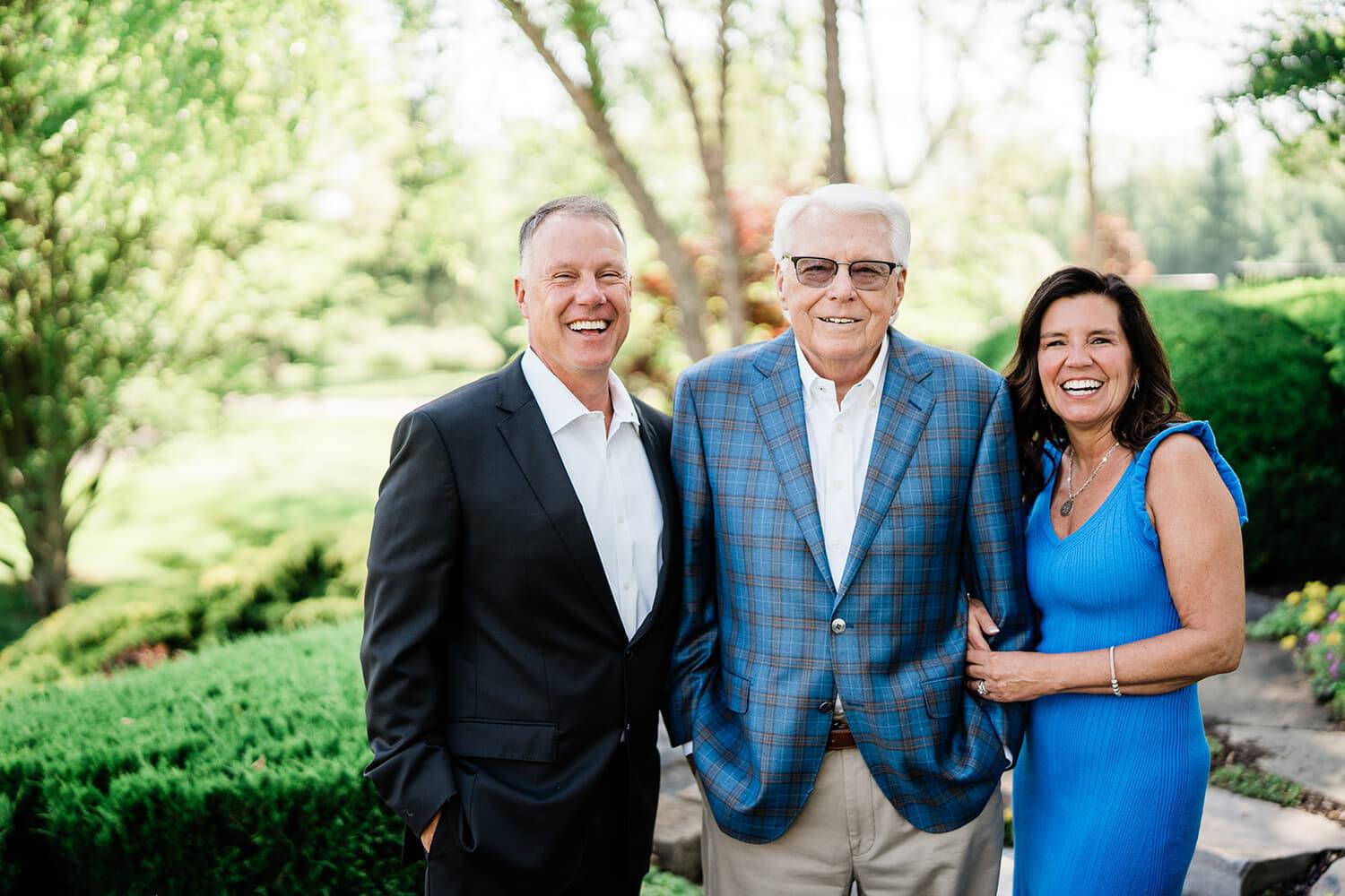 Mike Thomas, Jeff Thomas, and Jennifer Callison